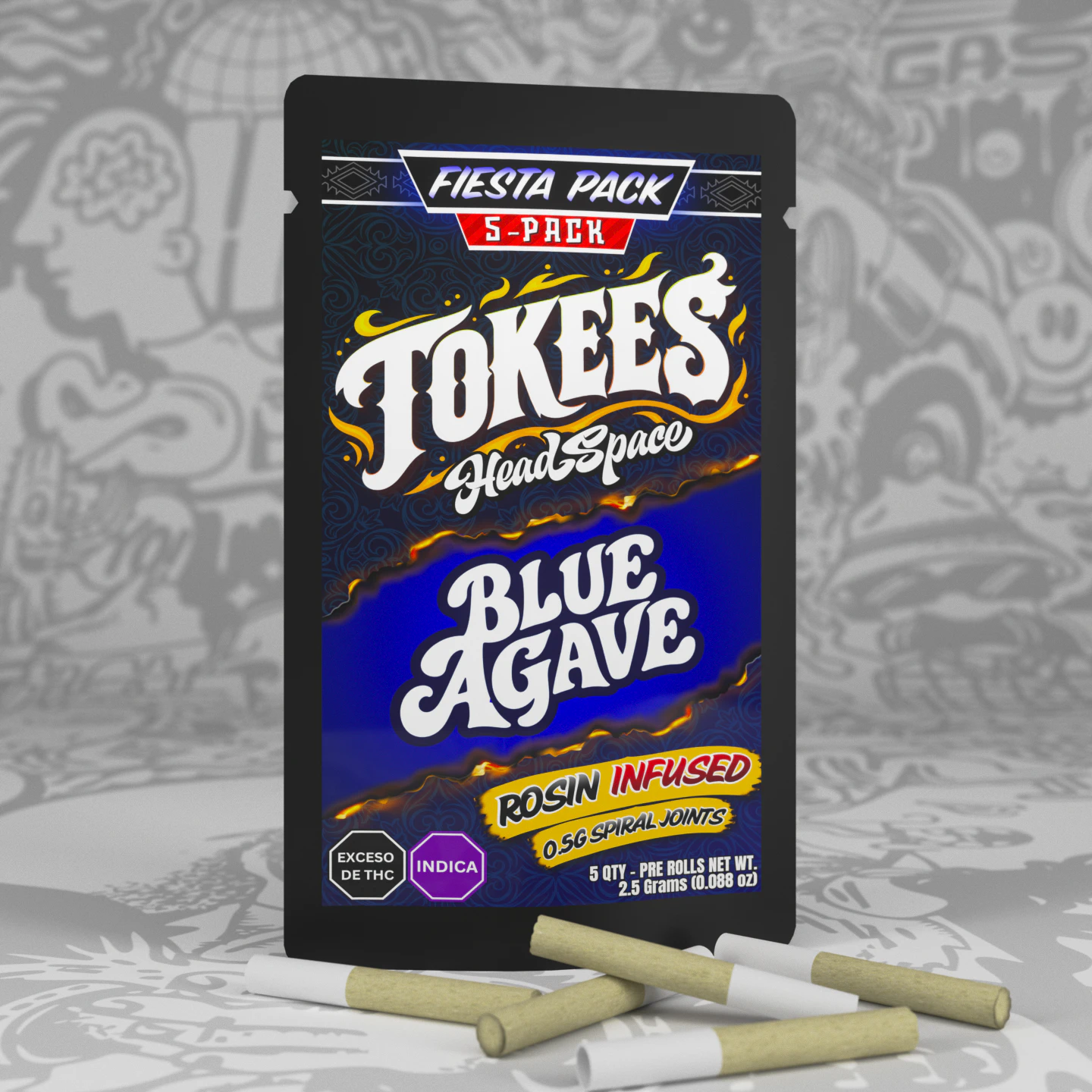 Headspace - HeadSpace - Blue Agave 5-pack Tokees Main Image