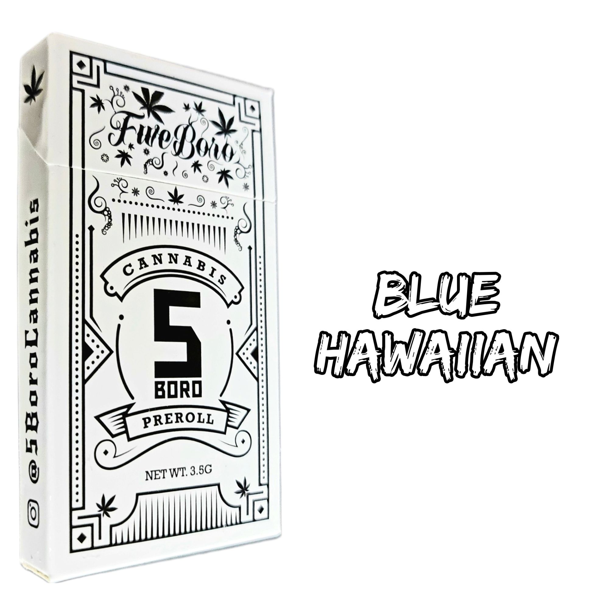 Blue Hawaiian 5 pk - 3.5g - Preroll