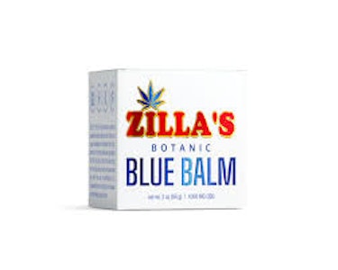 Zilla's - Zilla's - Botanic Blue Balm Topical 2oz