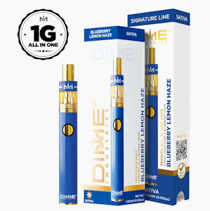 DIME - DIME - Disposable Vape - Signature Line - Sativa - Blueberry Lemon Haze - (1g)