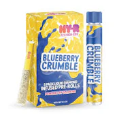 Hy-R - Blueberry Crumble 5pk 3G Infused Prerolls
