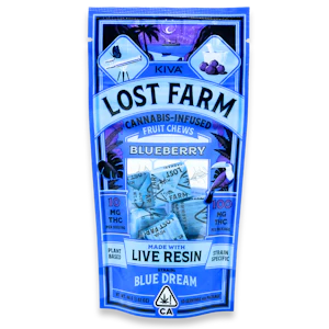 Lost Farms - Lost Farm - Chews - Blueberry Blue Dream - Gummies - 10pk - 100mg