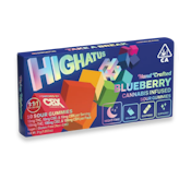 Highatus - Sour - Blueberry 1:1:1 -  Gummies - 10pk - 100mg