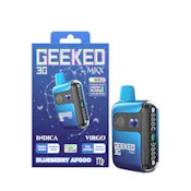 GEEKED 3G Disposable by MKX | Blueberry Afgoo