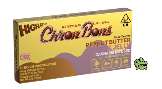 CBX - HIGHATUS - Peanut Butter & Jelly ChronBons - 10PK - 100MG