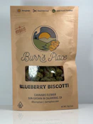 Burr's Place Blueberry Biscotti 1/2 PD 27%