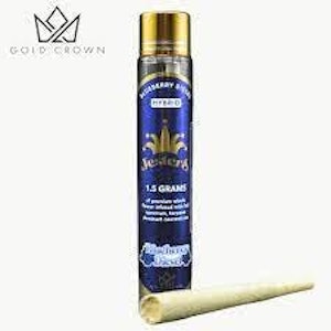 Gold Crown - Jesters - Blueberry Diesel Infused Pre-Roll 1.5g