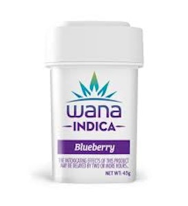 WANA - Wana | Edibles | Classic Blueberry INDICA | 10pk/100mg
