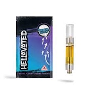 HELL | Blueberry Dream | 1g Hybrid Flavored Distillate Cartridge