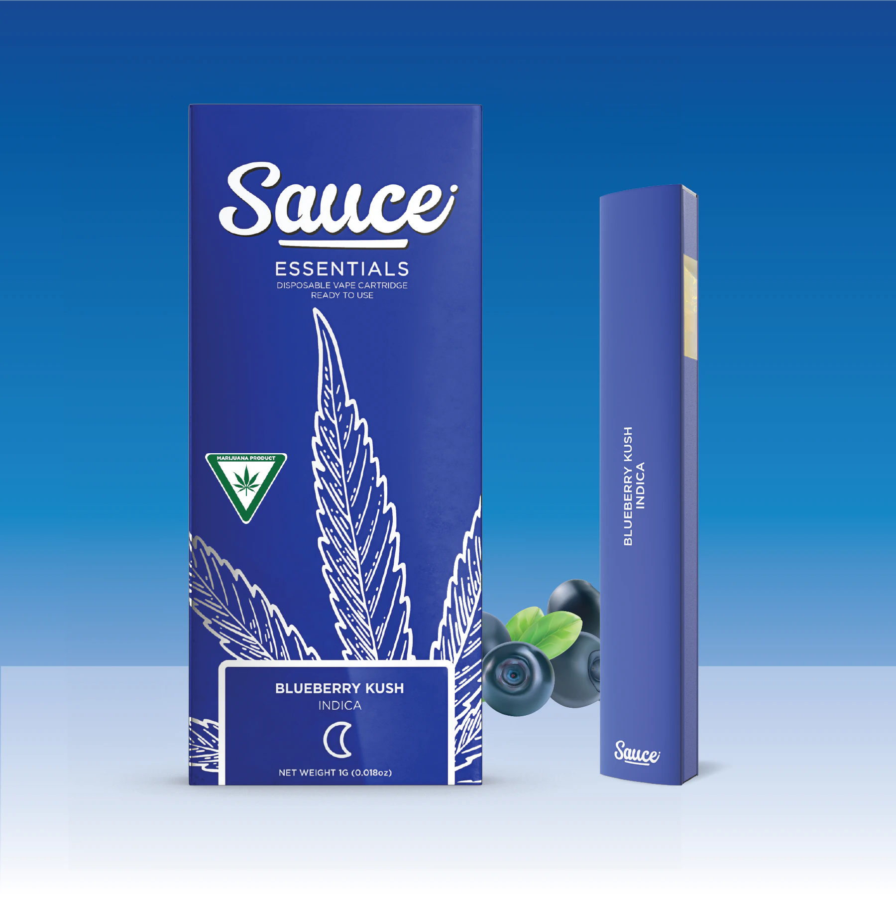 Sauce - Sauce Disposable - Blueberry Kush - 1g Main Image