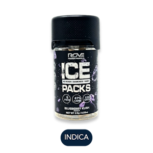 ROVE - Rove - Ice Packs - Blueberry Kush - Infused Preroll Pack - 5pk - 2.5g