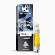 West Coast Cure - 510 Cartridge - Indica - Blueberry Kush - (1g)