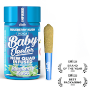 Blueberry Kush - Quad-Infused 5 Pack Pre Roll - .5G (2.5G)