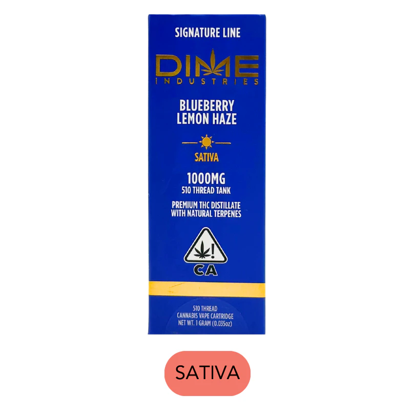 Dime Industries - Dime Industries - Signature - Blueberry Lemon Haze - Vape Cart - 1.0g Main Image