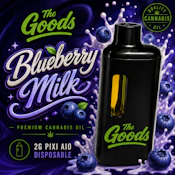 Blueberry Milk 2g AIO Disposable 89.367% S 50043