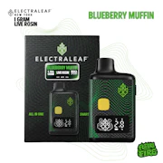 Electraleaf | Blueberry Muffin | Live Rosin | AIO | 1g