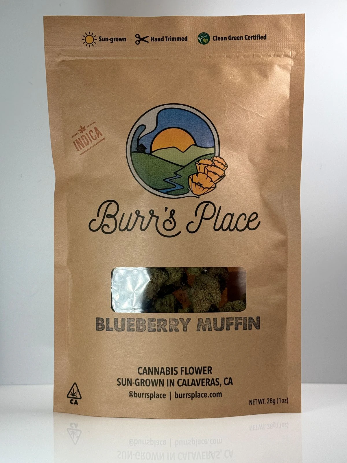 Burr's Place - Burr's Place Blueberry Muffin Ounce 27% Main Image
