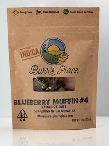 BURR'S PLACE - Burr's Place Blueberry Muffin 1/8 PD 26%