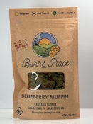 Burr's Place Blueberry Muffin 1/4 PD 24%