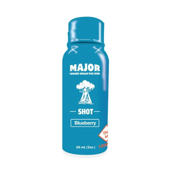 Major - MAJOR - MAJOR BLUEBERRY SHOT 100MG Main Image