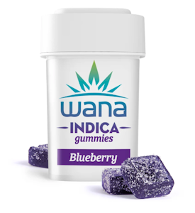 WANA - Sour Blueberry 10pk Gummies - 100mg