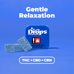 DROPS - Blueberry, Gentle Relaxation, 1:2.5:10 THC:CBN:CBD, 2 pack