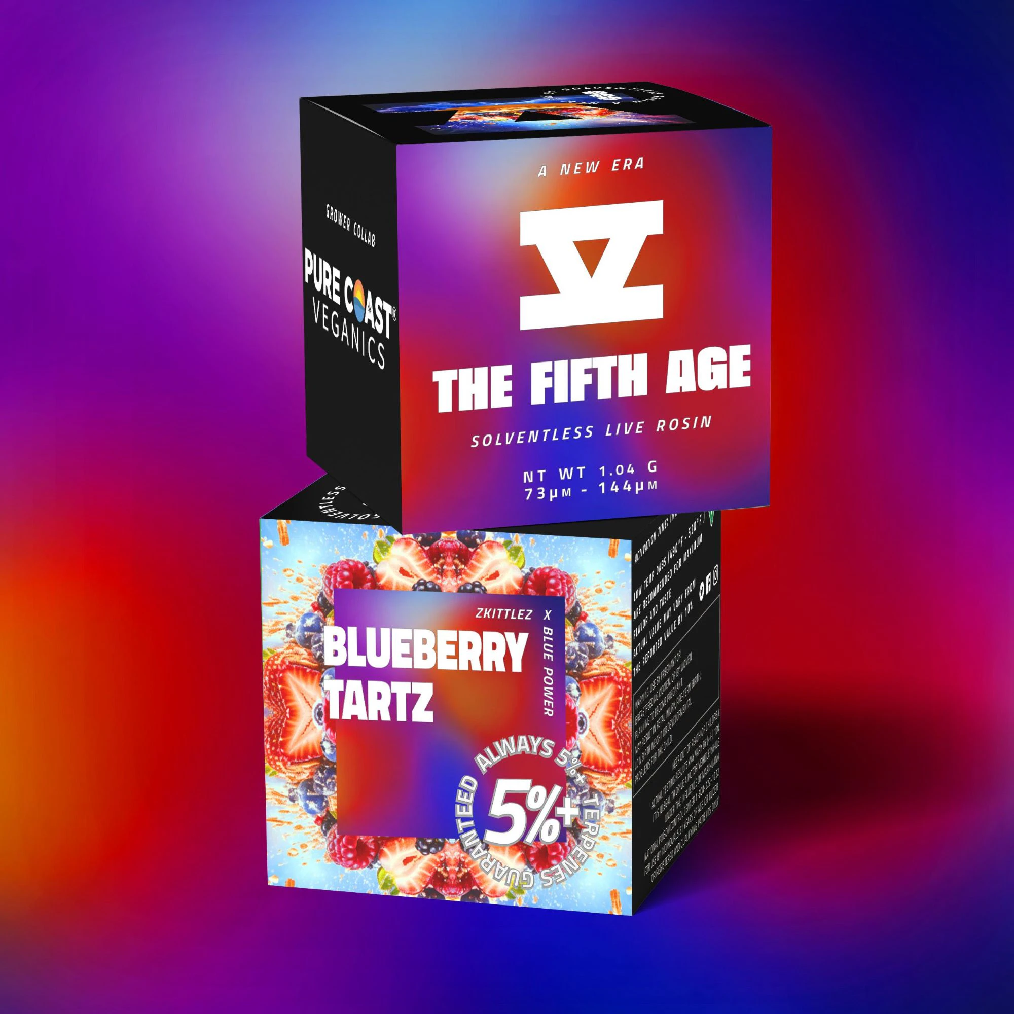 BIG GAS - Blueberry Tartz Live rosin Main Image