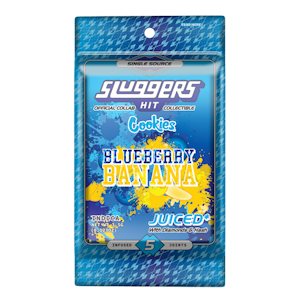 Sluggers - Sluggers - 0.7g Infused PreRoll 5 Pack (Blueberry Banana-Indica)