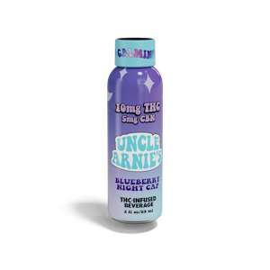UNCLE ARNIE'S - UNCLE ARNIES | BLUEBERRY NIGHT CAP 20:1 THC/CBN | BEVERAGE | 2OZ