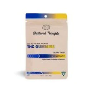 SHATTERED THOUGHTS - Blueberry Lemonade - 200mg Gummies by Shattered Thoughts 