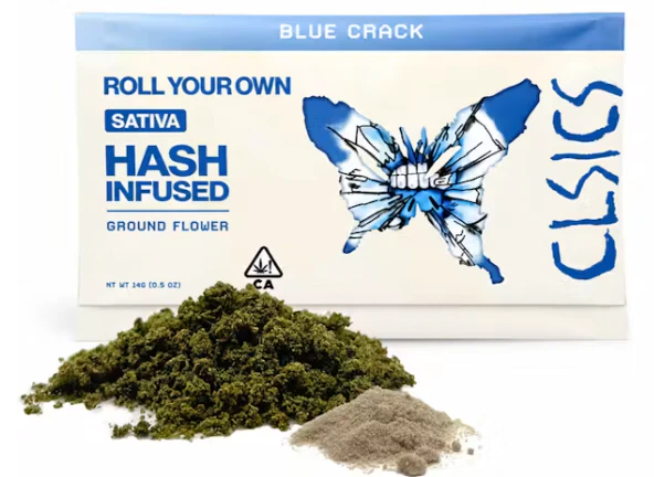 CLSICS - CLSICS Hash Infused Roll Your Own 14g Sativa Blue Crack Main Image