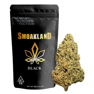 SMOAKLAND - Black - Strawberry Cough (S) - 14g