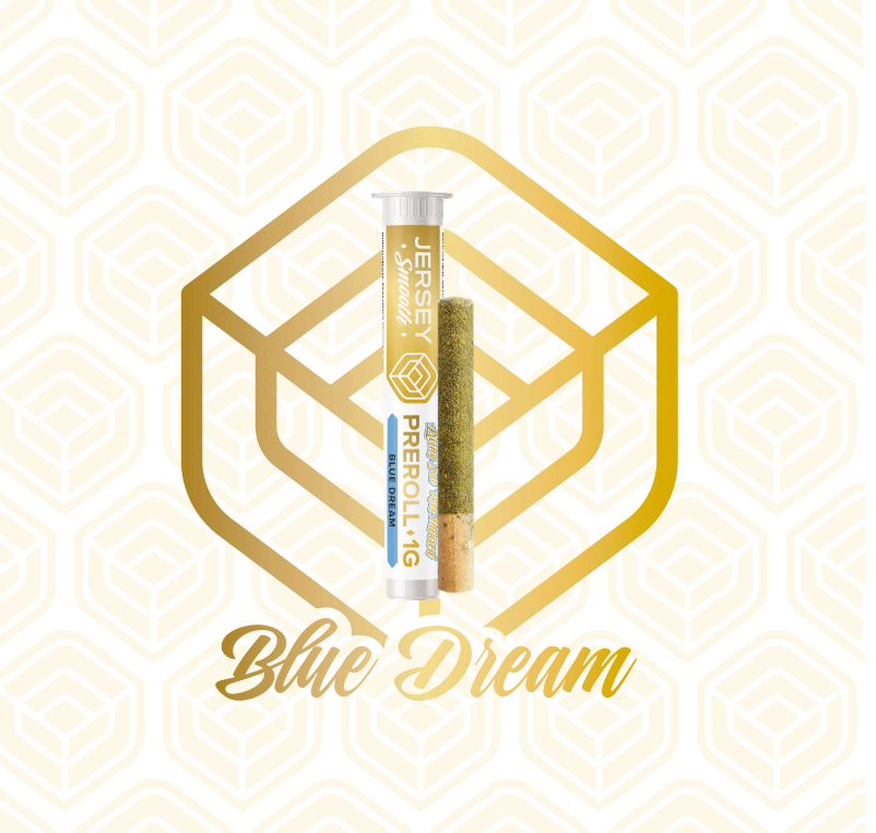 Blue Dream 1g Kief Infused Preroll
