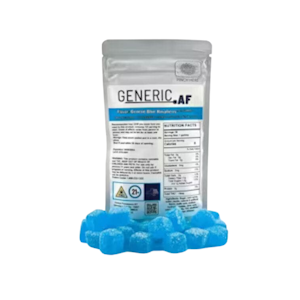GENERIC AF - Generic AF - Blue Raspberry Gummies - 100mg
