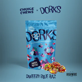 Dorks Gummies Dweeby Blue Raz 200mg (Sativa)