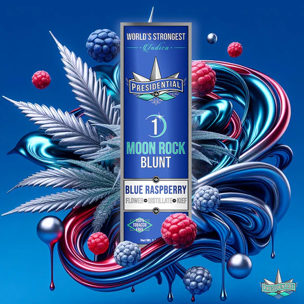 Presidential THC - Presidential Moon Rock Blunt - B Raspberry (1.5g) Main Image