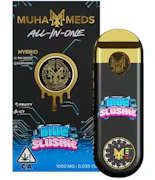 Blue Slushie | Muha Meds | 3rd Gen Distillate Disposable | 1g