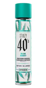 STIIIZY - STIIIZY 40's  Blue Burst 1g Infused Preroll