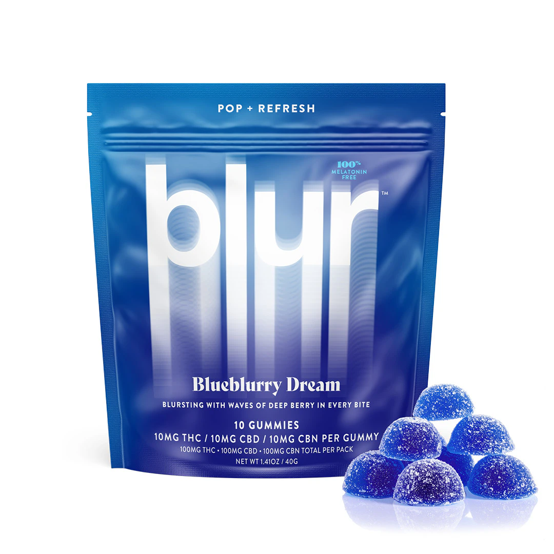 BLUR - Blur Blueblurry Dream Gummies 10pack 100mgs Main Image