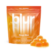 Blur Mango Blast Gummies 10 pack 100mgs