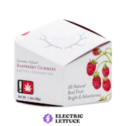 Wyld Sativa Raspberry Gummy 100mg