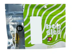 Bobsled Jager 1g Live Resin Cartridge - Indica