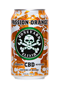 Boneyard Elixir - Boneyard Elixir - 12oz. 25mg CBD Beverage - Passion Orange