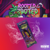 Rooted & Zooted Live Resin Disposable Sugar & Spice/Boof Town 1g