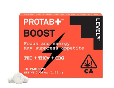 LEVEL+ - Level - Protab Boost - 214mg THC 90mg THCv 46mg CBG  - 10pk