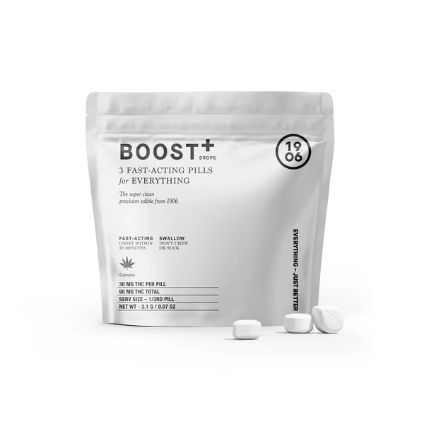 1906 - 1906 | Edible | Boost 30 | 3-pack | 30mg Main Image