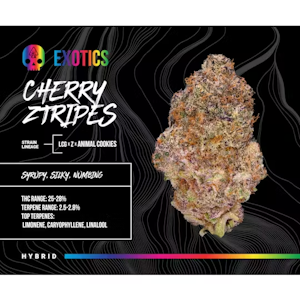 Bosky Genetics - Bosky | Cherry Ztripez | 3.5g