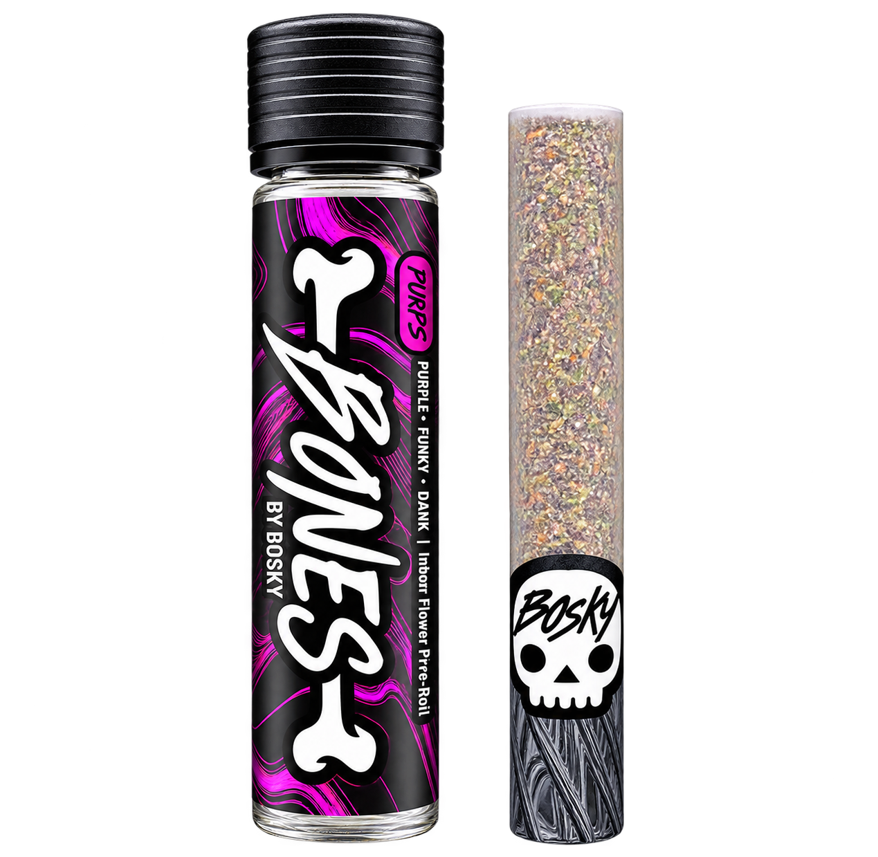 Bosky | Bones | LA Pop Rocks x Purple Push Pop | Single | 1.5g