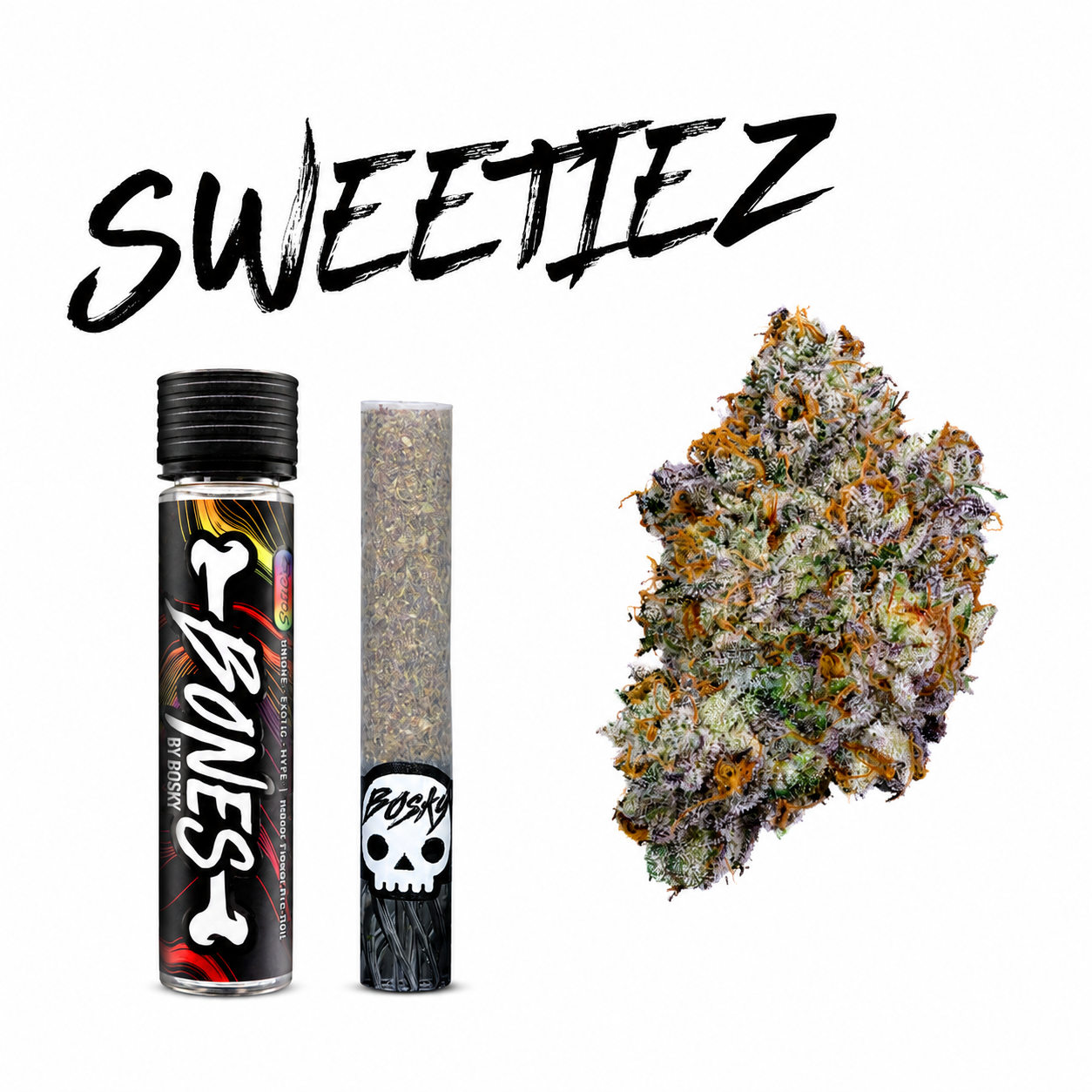 Bosky | Bones | Sweetiez | Single | 1.5g