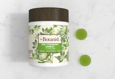 Botanist - Kiwi Strawberry 1:1 THC:CBN 10pk Gummies - 100mg